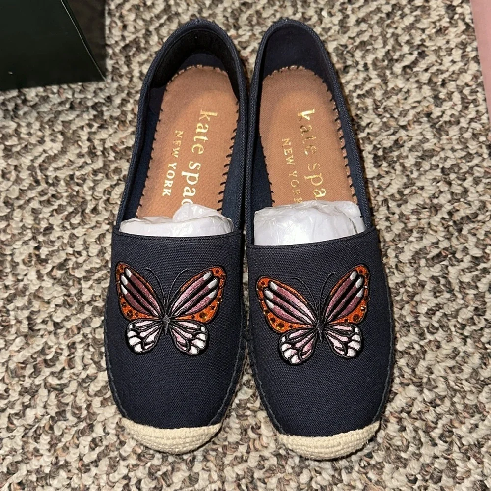 Kate spade NEW IN BOX butterfly shoes